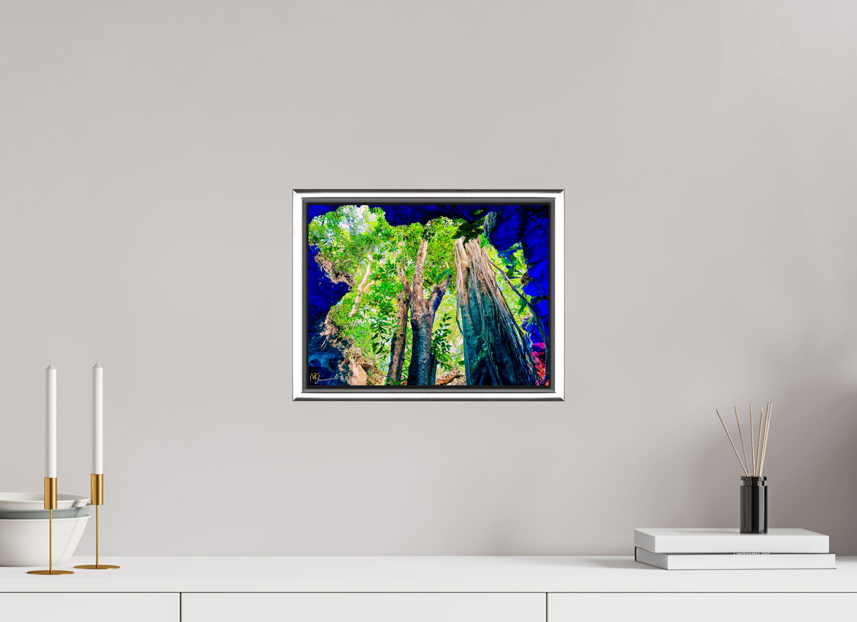 12 x 9″, Suggested 5 Tulum Cenote Ancient Decent