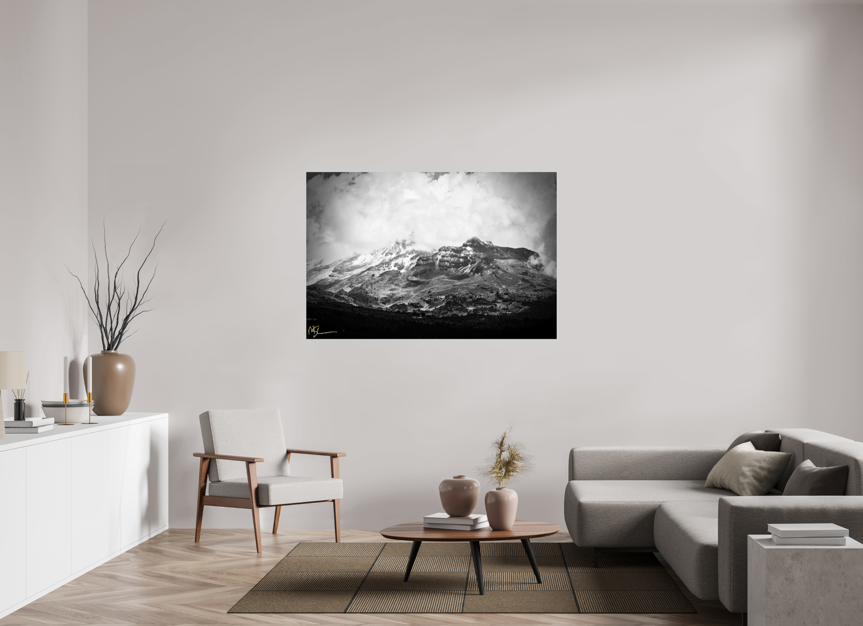 60 x 40″, Suggested 1 Volcan Itza