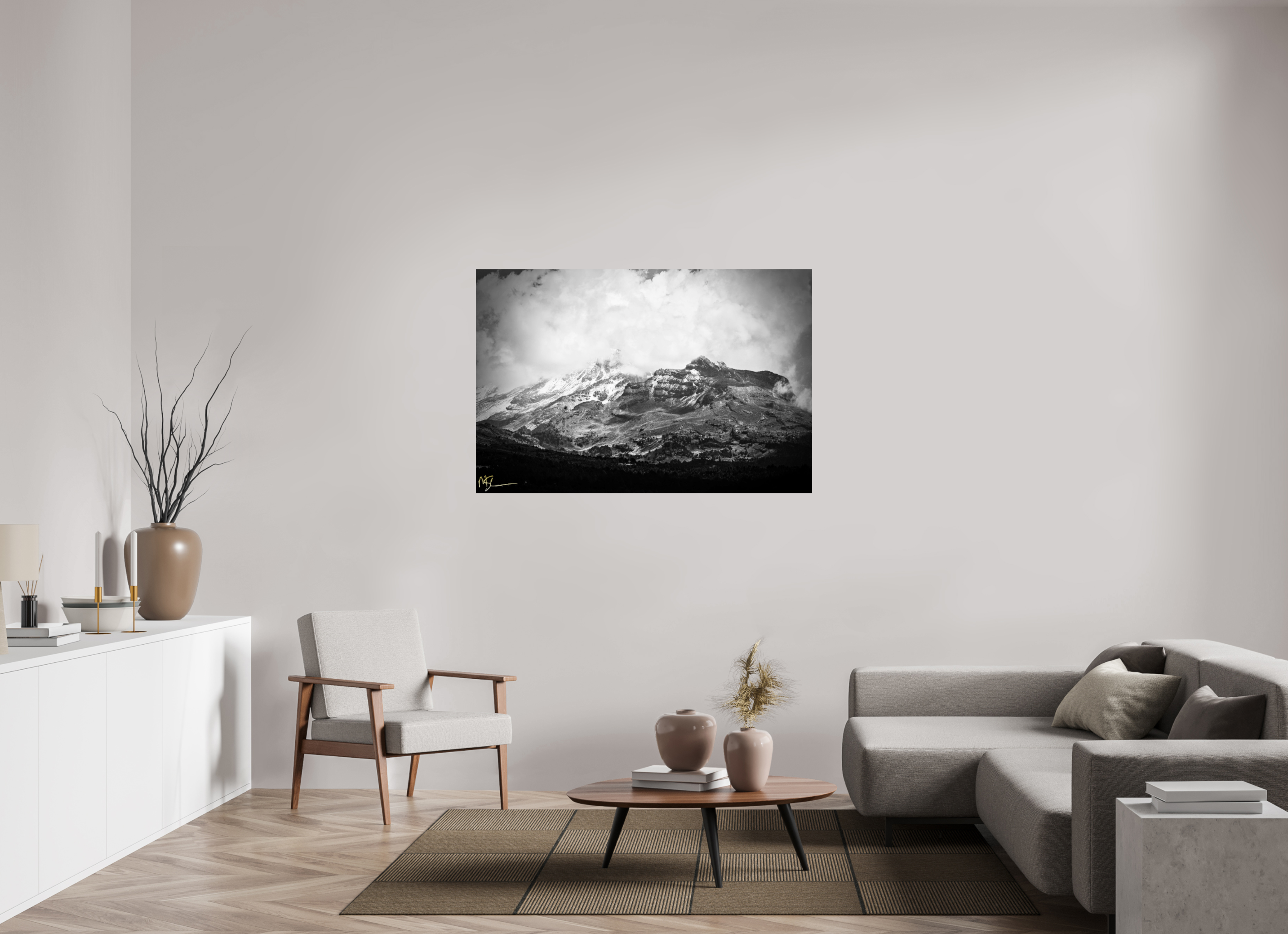 54 x 36″, Suggested 1 Volcan Itza
