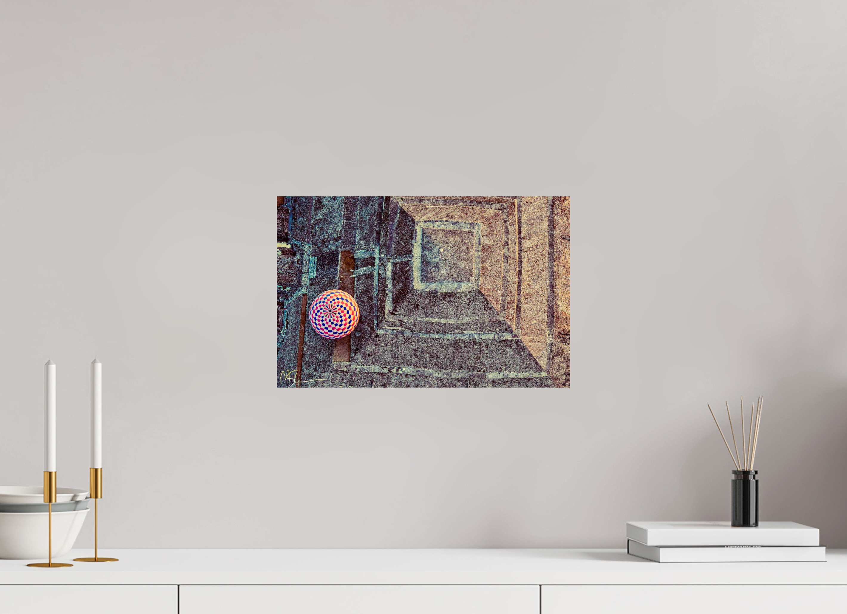 15.3 x 10″, Suggested 1 Tenochtitlan Ancient Ascension