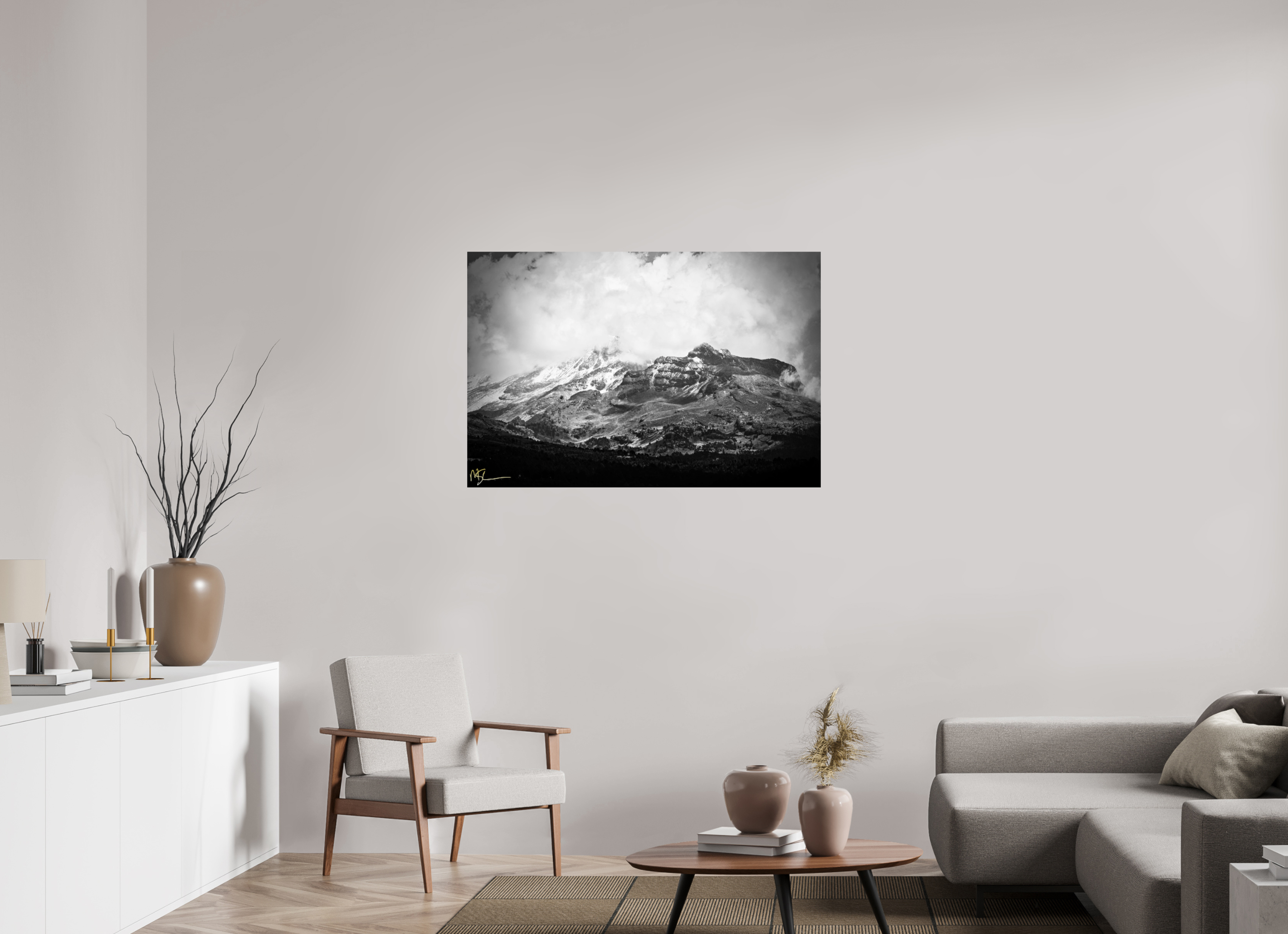 45 x 30″, Suggested 1 Volcan Itza