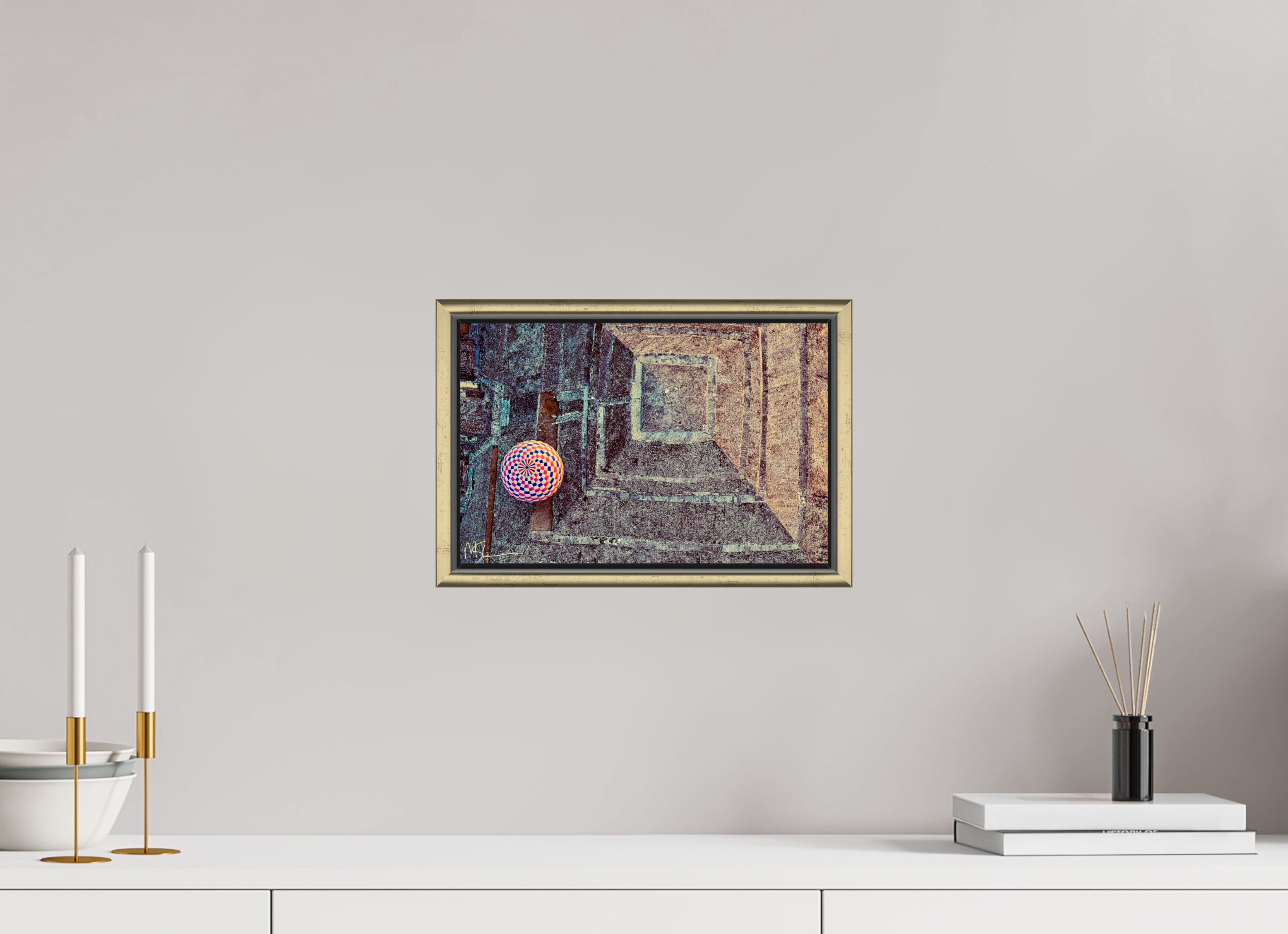 12.2 x 8″, Suggested 2 Tenochtitlan Ancient Ascension